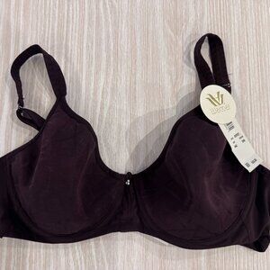 NWT Wacoal Underwire Bra - Chocolate Brown - Size 36C